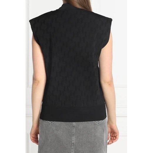 Karl Lagerfeld Kamizelka | Regular Fit Karl Lagerfeld L wyprzedaż Gomez Fashion Store