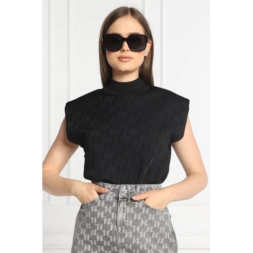 Karl Lagerfeld Kamizelka | Regular Fit Karl Lagerfeld XS promocyjna cena Gomez Fashion Store