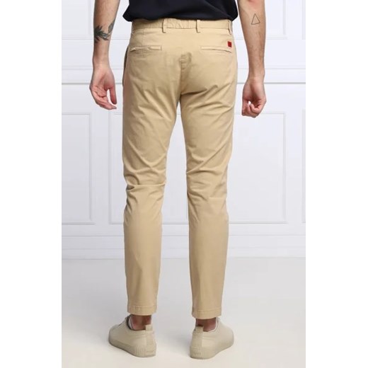 HUGO Spodnie chino David222D | Slim Fit 32/32 wyprzedaż Gomez Fashion Store