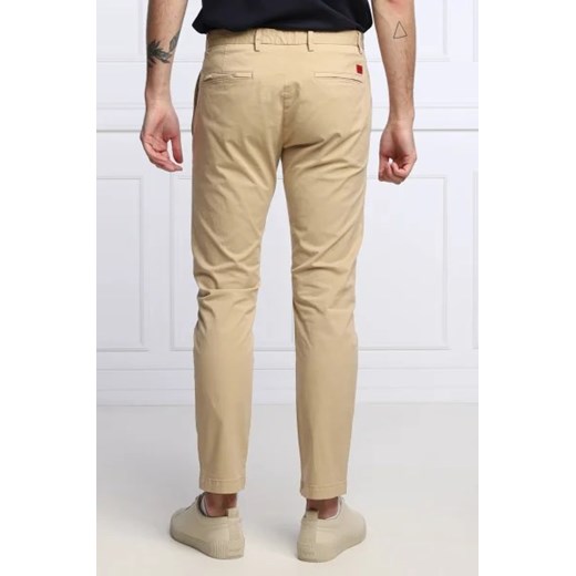 HUGO Spodnie chino David222D | Slim Fit 32/34 Gomez Fashion Store