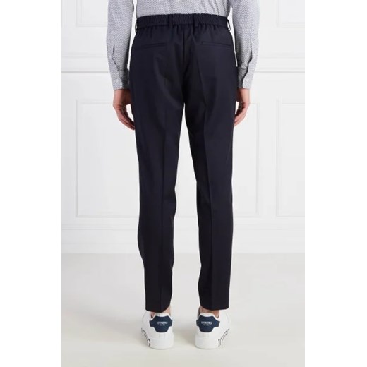 BOSS Wełniane spodnie H-Genius-DS-B1 | Slim Fit 46 Gomez Fashion Store