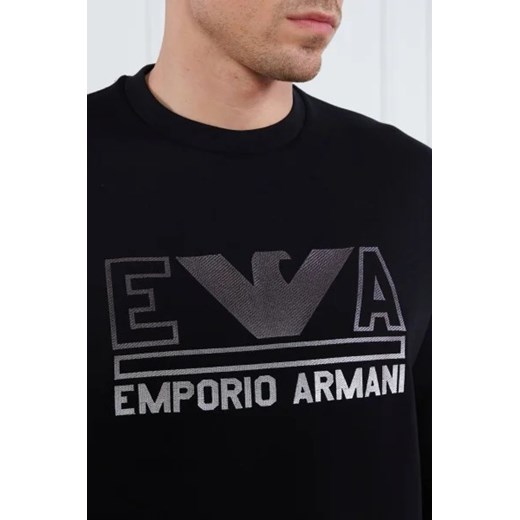 Bluza męska Emporio Armani z nadrukami młodzieżowa 