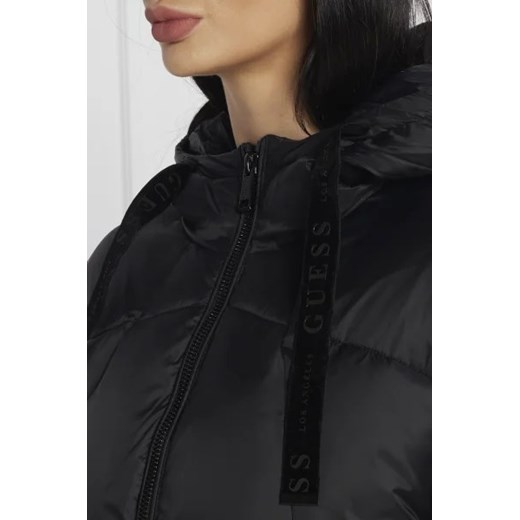 Kurtka damska Guess z kapturem krótka casual