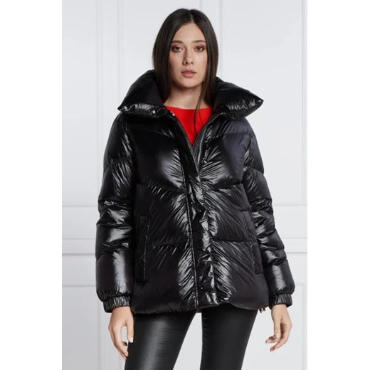 Woolrich kurtka damska czarna jesienna krótka 