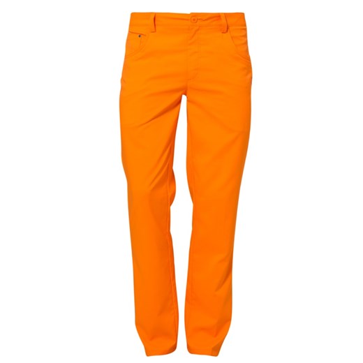 Puma Golf Spodnie materiałowe vibrant orange zalando pomaranczowy abstrakcyjne wzory