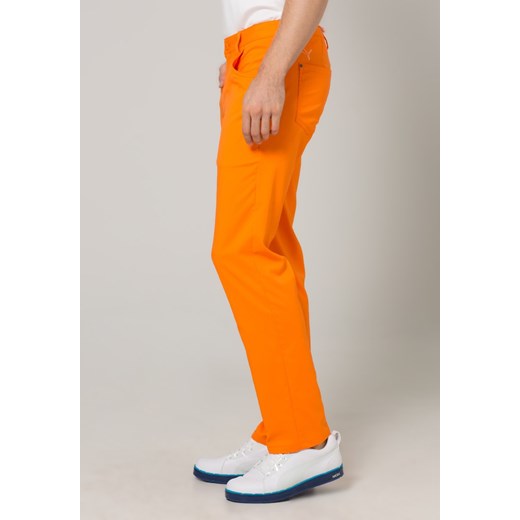 Puma Golf Spodnie materiałowe vibrant orange zalando pomaranczowy bawełna