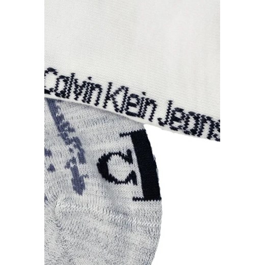 CALVIN KLEIN JEANS Skarpety 2-pack 2P DISTORTED Uniwersalny promocja Gomez Fashion Store