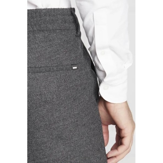BOSS Spodnie P-Genius-DS-224 | Slim Fit | z dodatkiem wełny 50 Gomez Fashion Store