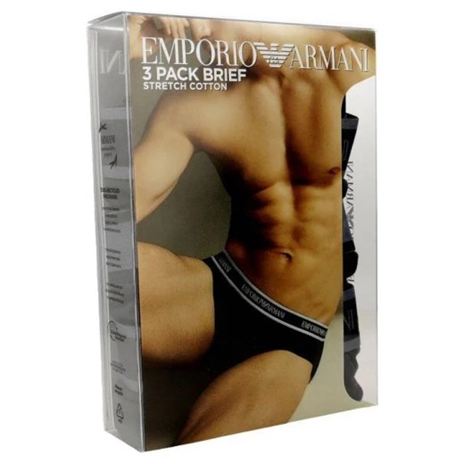 Emporio Armani Slipy 3-pack Emporio Armani M wyprzedaż Gomez Fashion Store