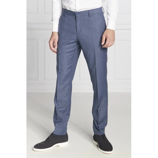 BOSS Wełniane spodnie H-Genius-MM-224 | Regular Fit 48 okazja Gomez Fashion Store