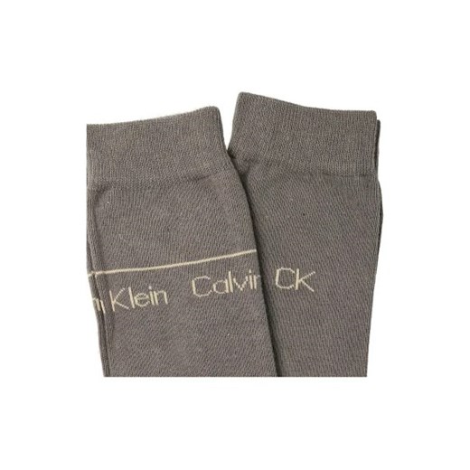 Calvin Klein Skarpety 2-pack LOGO STRIPE Calvin Klein Uniwersalny okazja Gomez Fashion Store