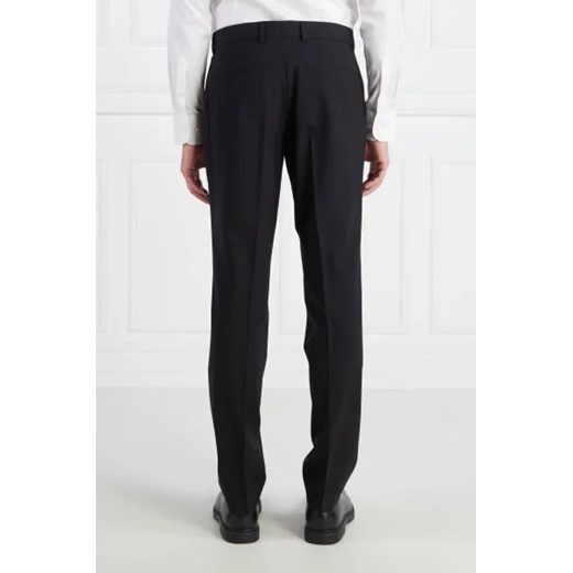 BOSS Wełniane spodnie H-Lenon-MM-224 | Regular Fit 54 Gomez Fashion Store