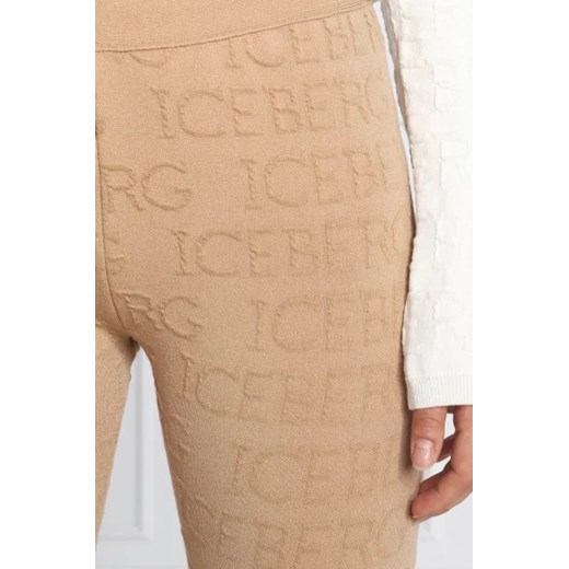 Iceberg Legginsy | Slim Fit Iceberg M promocja Gomez Fashion Store