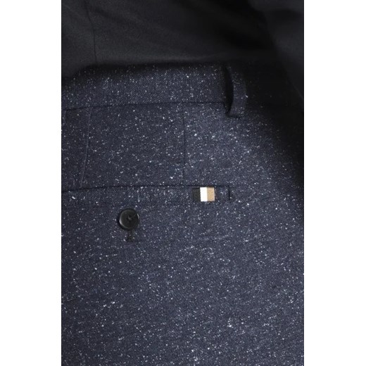 BOSS Wełniane spodnie H-Genius-224 | Slim Fit | z dodatkiem jedwabiu 56 Gomez Fashion Store wyprzedaż