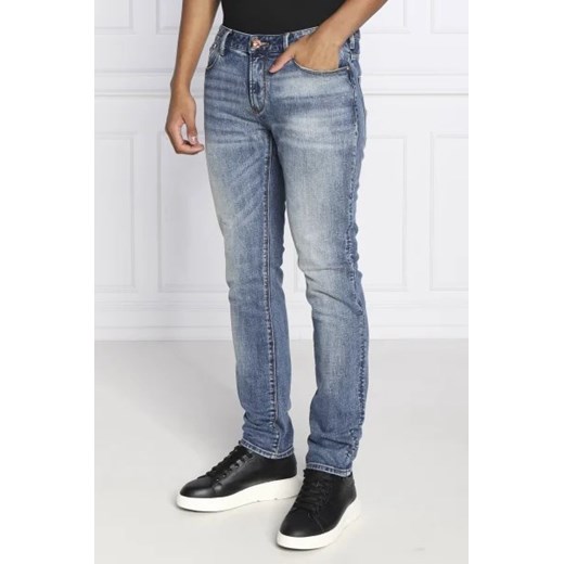 Emporio Armani Jeansy j06 | Slim Fit Emporio Armani 36/32 wyprzedaż Gomez Fashion Store