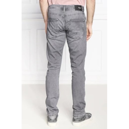 Jeansy męskie Pepe Jeans z elastanu