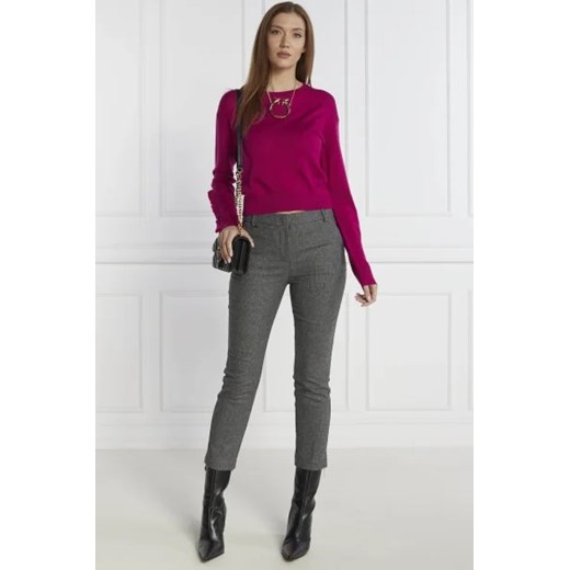 Pinko Spodnie | Regular Fit | z dodatkiem wełny Pinko 34 Gomez Fashion Store