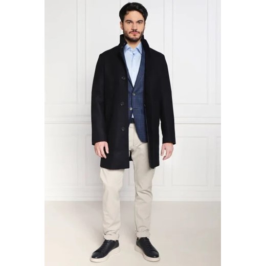 Oscar Jacobson Wełniany płaszcz Storviker Oscar Jacobson 50 wyprzedaż Gomez Fashion Store
