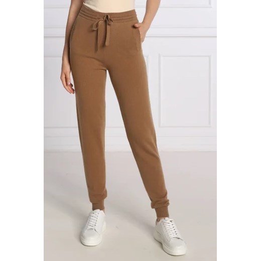 Max Mara Leisure Wełniane spodnie dresowe CERVO | Regular Fit | z dodatkiem XL wyprzedaż Gomez Fashion Store