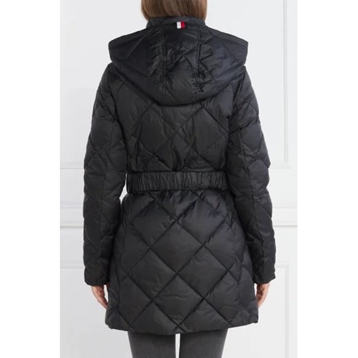 Tommy Hilfiger Puchowy płaszcz ELEVATED BELTED Tommy Hilfiger XXL wyprzedaż Gomez Fashion Store