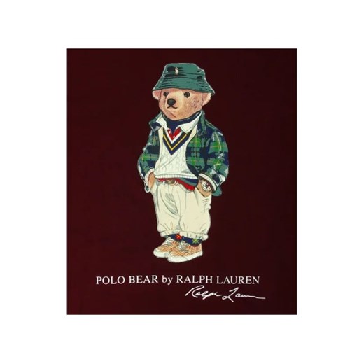 T-shirt chłopięce czerwony Polo Ralph Lauren