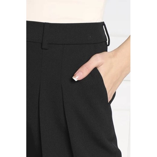 Calvin Klein Spodnie TWILL PLEATED | Straight fit | z dodatkiem wełny Calvin Klein 34 wyprzedaż Gomez Fashion Store