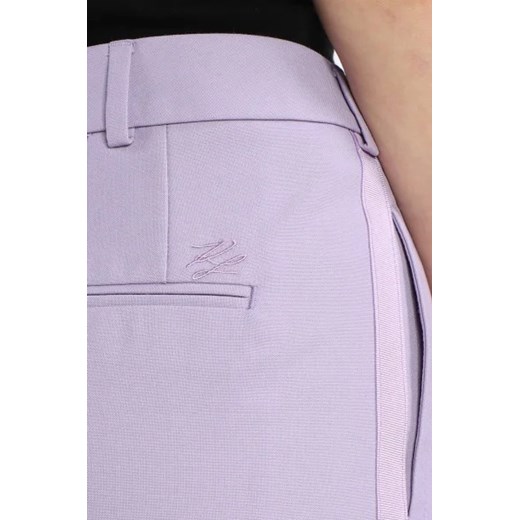 Karl Lagerfeld Spodnie | Regular Fit | z dodatkiem wełny Karl Lagerfeld 38 promocja Gomez Fashion Store
