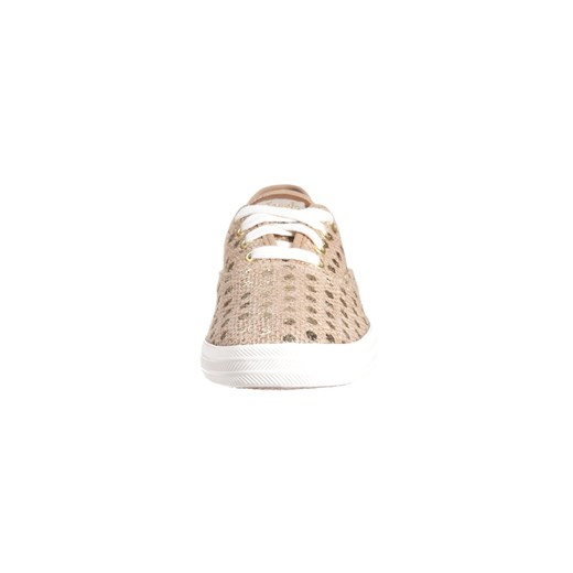 Keds WOVEN JUTE DOT Tenisówki i Trampki gold zalando bezowy sznurowane