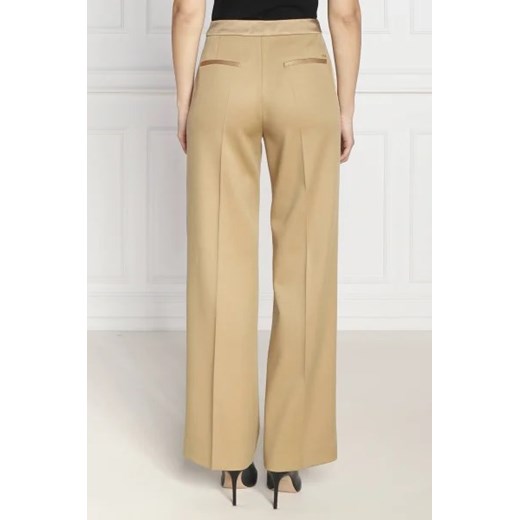 BOSS Wełniane spodnie Tackea | Regular Fit 34 Gomez Fashion Store promocja