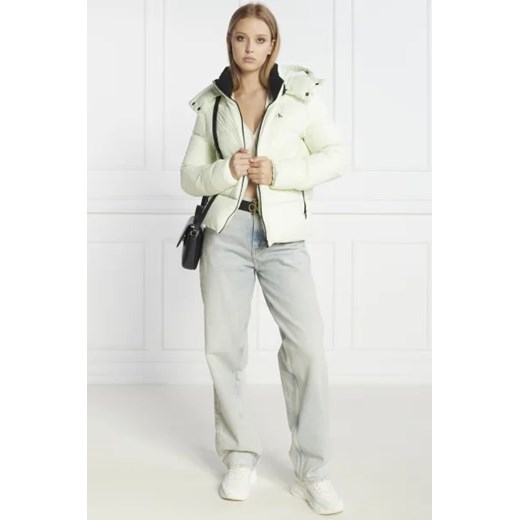 Kurtka damska Calvin Klein poliestrowa casualowa krótka