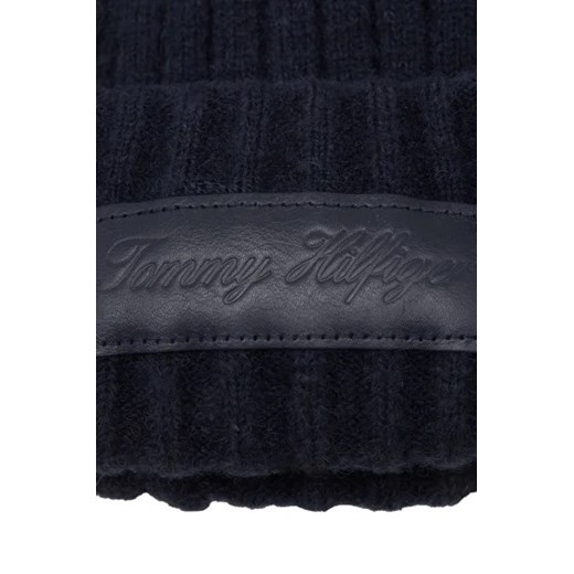 Tommy Hilfiger Czapka | z dodatkiem wełny Tommy Hilfiger Uniwersalny Gomez Fashion Store