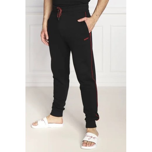 Hugo Bodywear Spodnie dresowe Checked Pants | Regular Fit L okazja Gomez Fashion Store
