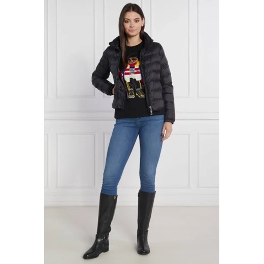 Kurtka damska Polo Ralph Lauren czarna krótka casual bez kaptura
