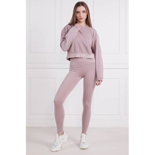 Spodnie damskie Calvin Klein z elastanu casual