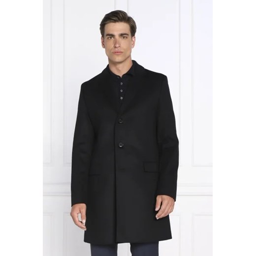 HUGO Wełniany płaszcz Migor2241 | z dodatkiem kaszmiru 50 promocyjna cena Gomez Fashion Store