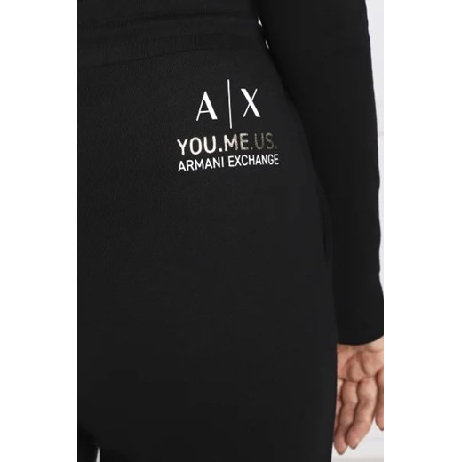 Spodnie damskie Armani Exchange z dresu