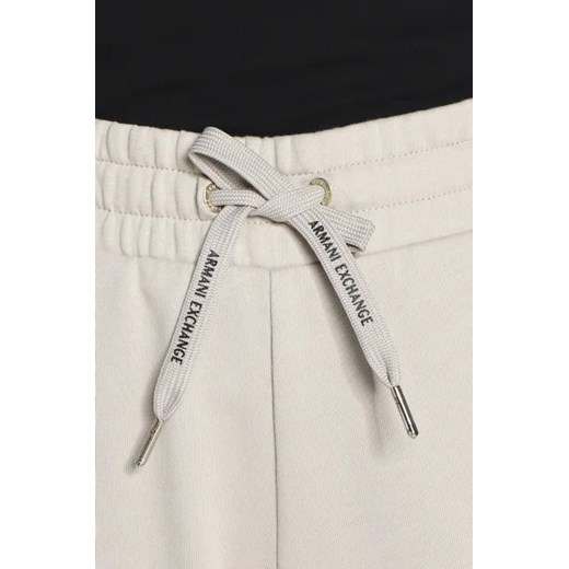 Spodnie damskie Armani Exchange bawełniane