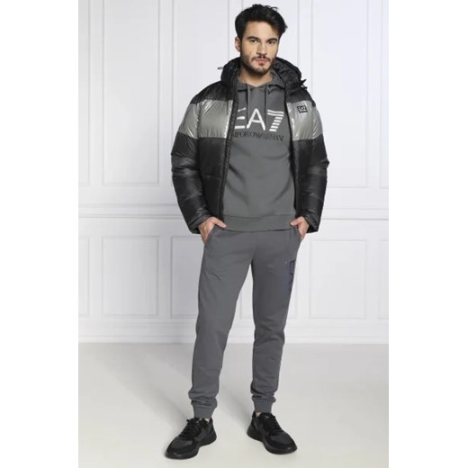 Spodnie męskie szare Emporio Armani w sportowym stylu