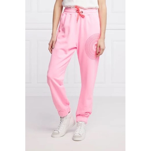 Pinko Spodnie dresowe CACAO | Regular Fit | regular waist Pinko S promocyjna cena Gomez Fashion Store