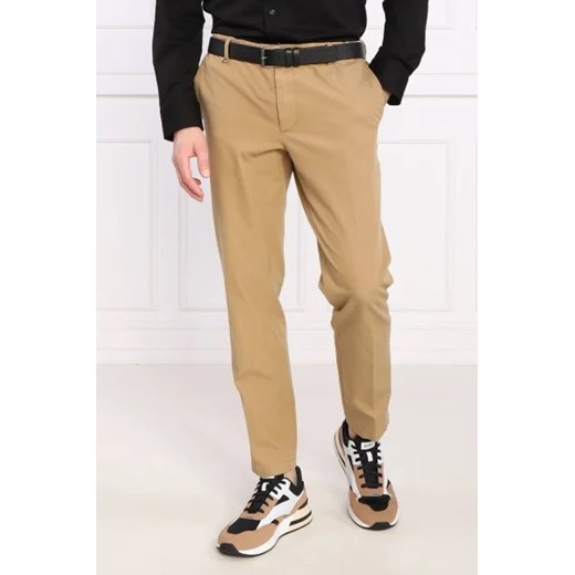BOSS BLACK Spodnie chino Kane-DS 10246713 01 | Regular Fit | stretch 52 okazyjna cena Gomez Fashion Store