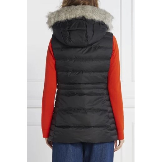 Kamizelka damska Tommy Hilfiger czarna z poliestru casual