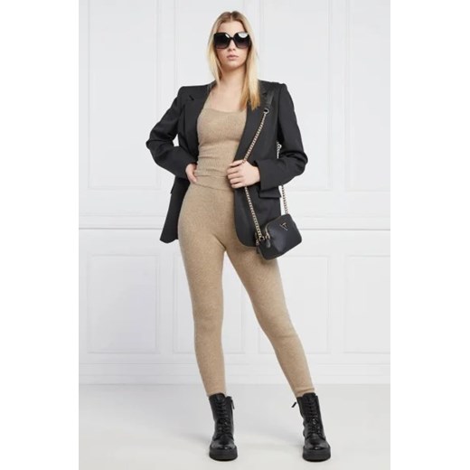 GUESS JEANS Legginsy Sweater | Slim Fit | z dodatkiem wełny L okazja Gomez Fashion Store