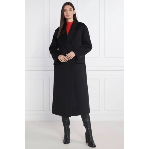 BOSS Wełniany płaszcz Capala 34 promocja Gomez Fashion Store