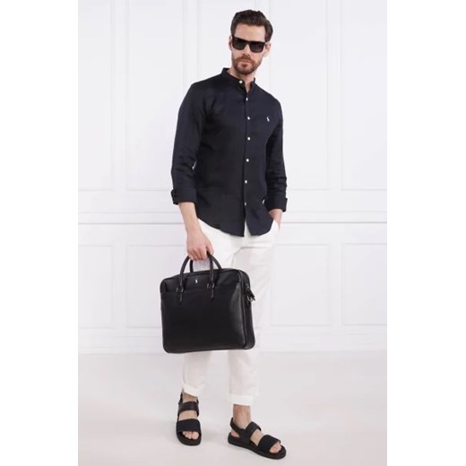 POLO RALPH LAUREN Skórzana torba na laptopa 15" Polo Ralph Lauren Uniwersalny Gomez Fashion Store