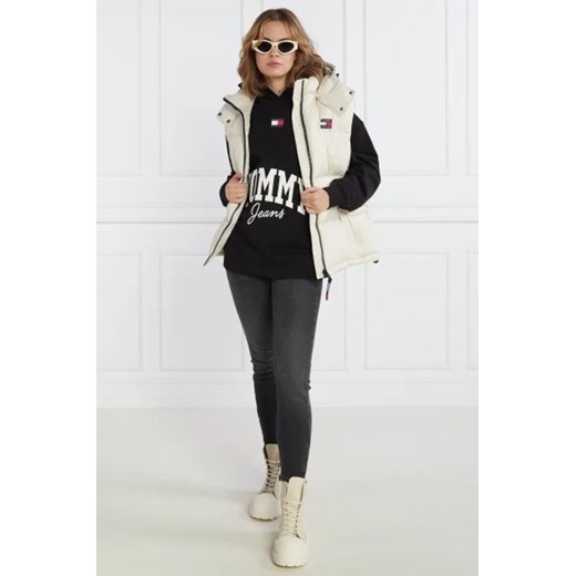 Kamizelka damska Tommy Jeans z poliestru