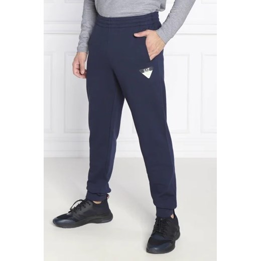 EA7 Spodnie dresowe | Regular Fit XL okazyjna cena Gomez Fashion Store
