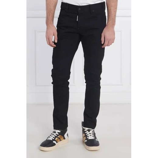 Jeansy męskie Dsquared2 bawełniane