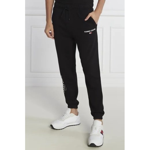Tommy Jeans Spodnie dresowe ENTRY GRAPHIC JOGGER | Regular Fit Tommy Jeans XL okazyjna cena Gomez Fashion Store