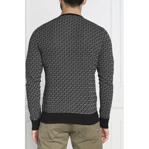 Michael Kors Sweter MICRO SIGNATURE | Slim Fit Michael Kors M Gomez Fashion Store