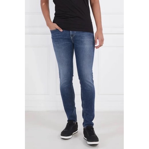 Jeansy męskie Calvin Klein na wiosnę